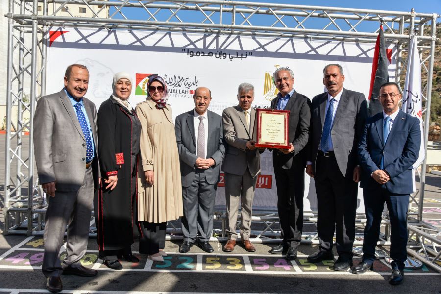 افتتاح مدرسة رام الله الأساسية المختلطة
